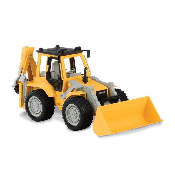 DRIVEN by Battat Backhoe Loader - Lights, Sounds and Movable Parts
