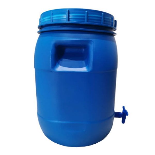 30 Litre Open Head/Top Screw Drum with Tap - Blue - 10 Pack