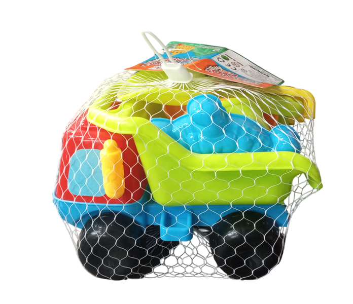 Toy Truck Sand Beach Sand Toys Set Blue, Red and Green