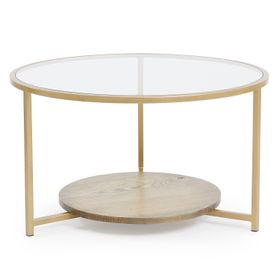 George & Mason - Glass & Wood Coffee Table | Buy Online in South Africa ...