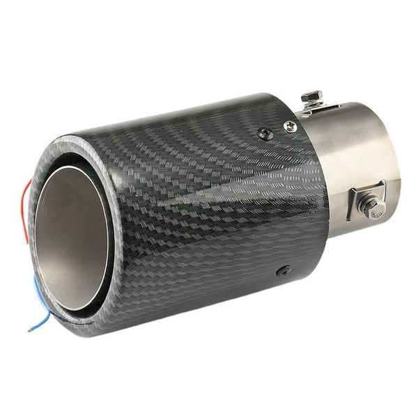 Car Carbon Fiber Tail Throat With High Temperature