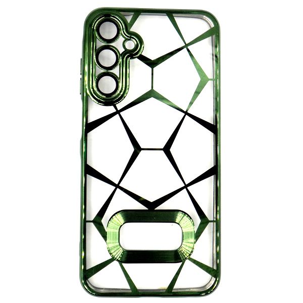 Pentagon Design Jelly Bumper Case for Samsung Galaxy A25