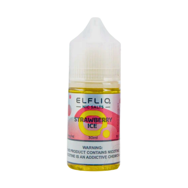 ELFLIQ Elf Bar 5%/50mg Nicotine Salt E-liquid - 30ml - Strawberry Ice