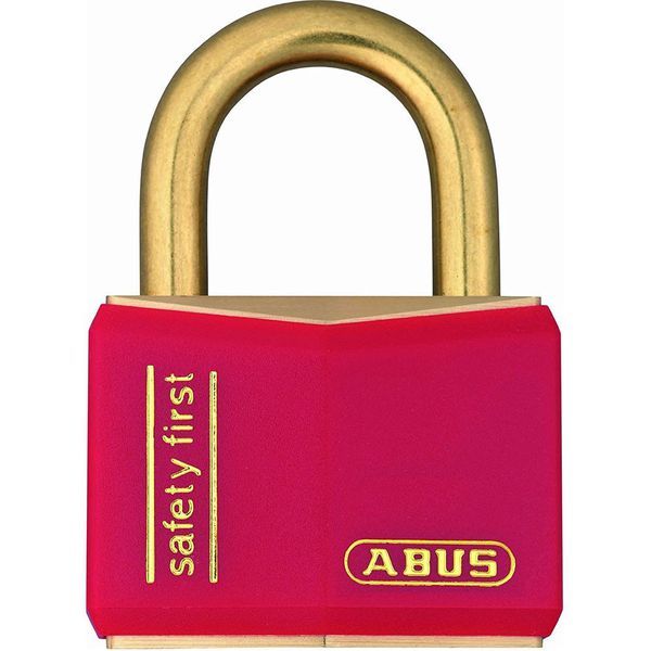 Abus T84 Inox Padlock 30mm Red