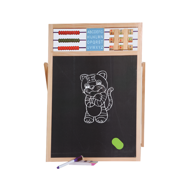 Chalkboard and Magnetic Alphabet Combo - Eco-Friendly Wooden Learning Tool