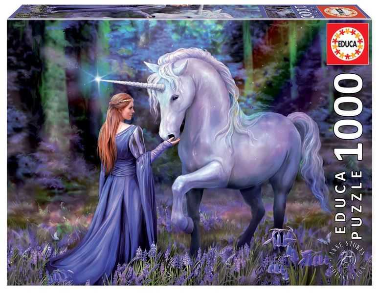 Educa Bluebell Woods, A Stokes Cardboard Puzzle - 1 x 1000 Piece