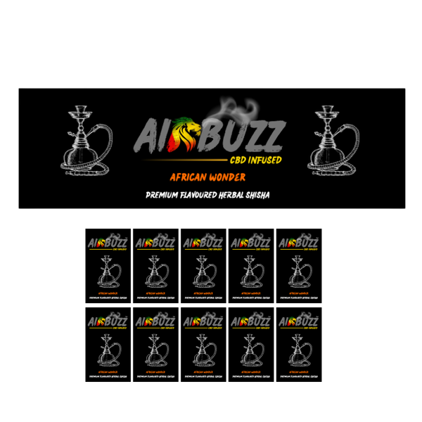 Airbuzz CBD Infused African Wonder Flavour