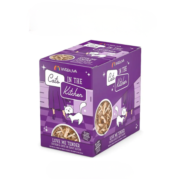 Weruva Love Me Tender Cat Food Pouches 85g Grain Free Chicken