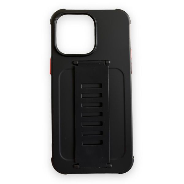 Silicon Case With Cut Out Hand Strap for iPhone 14 Pro Max -Baby Blue