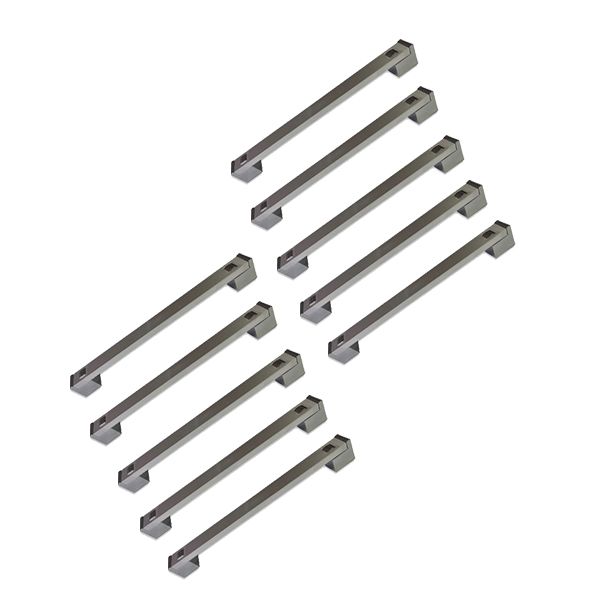 Aluminium CP Cupboard Handle W0107 192mm Pack of 12 Buy Online in