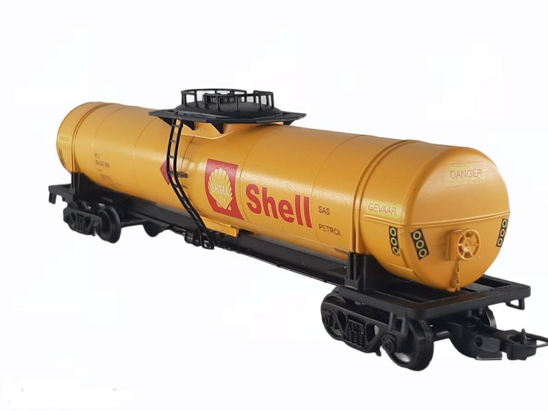 South African Shell Petrol Tanker Model Train