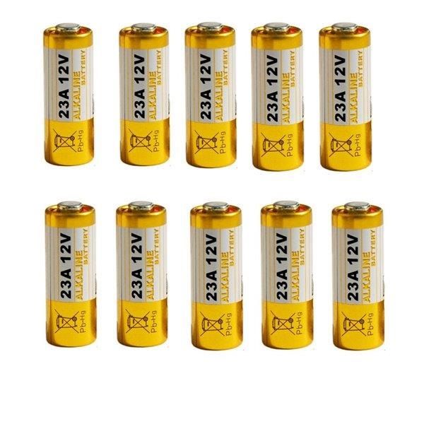 10xPack Remote Battery - A23 12V Alkaline [Ultra Power] - 12 Volt ...