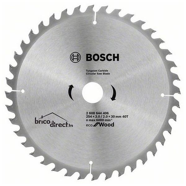ECO line for Wood 254 x 30 x 3,0/2,0 mm, 40