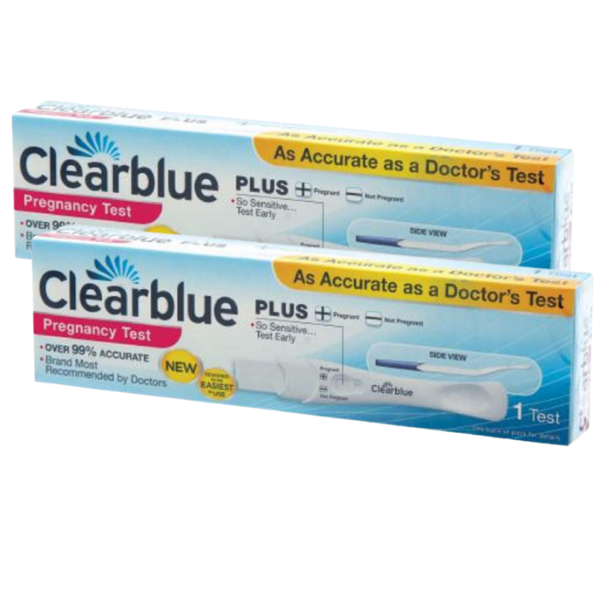 Clearblue Plus Pregnancy Test - 2 Pack