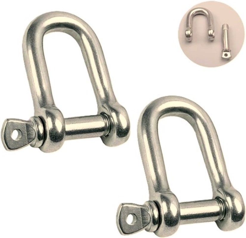 Stainless Steel 304 D Shackle M12 (2 Piece/12mm) | Shop Today. Get