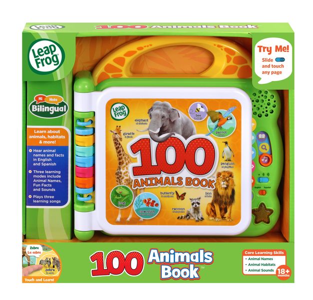 Leapfrog 100 Animals Book