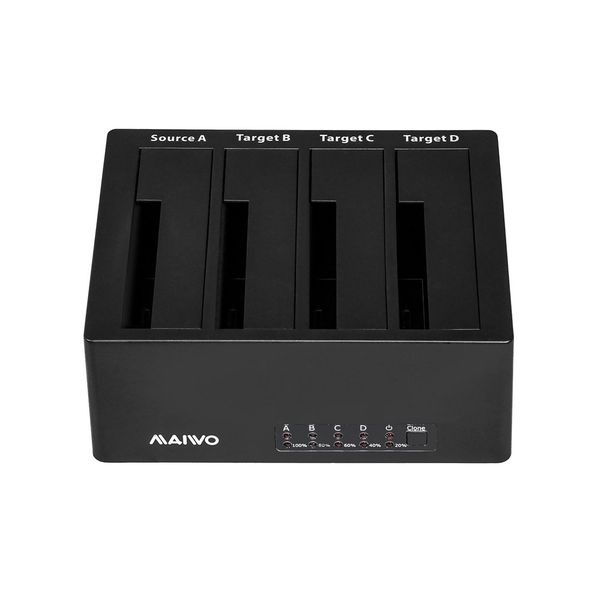 Maiwo 4-Bay SATA HDD USB 3.0 Clone Station