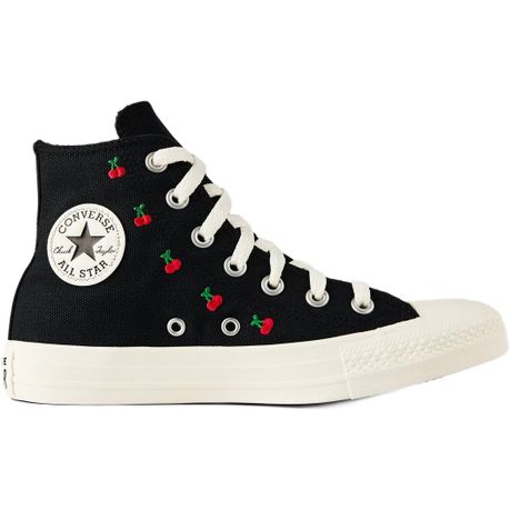 Ladies all black converse online