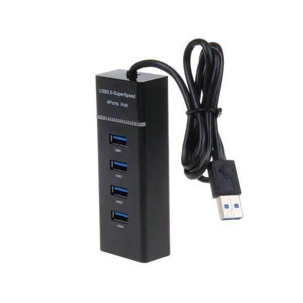 USB 3.0 High-Speed Hub With 4-Ports