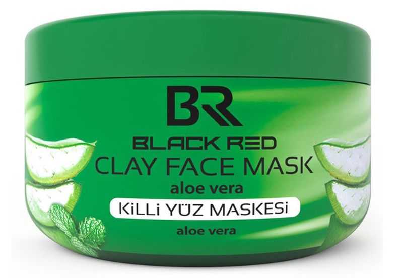 BLACKRED Clay Face Mask - Aloevera 400g