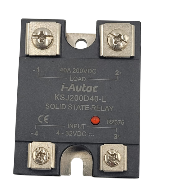 KSJ200D40-L 40A DC SSR 200VDC MOSFET 4-32VDC Control LED