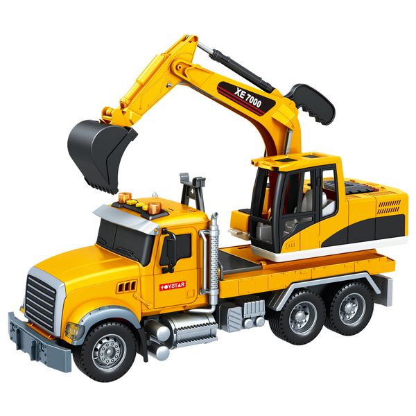 Toystar Excavator Truck with Light &amp; Sound (35cm Long)