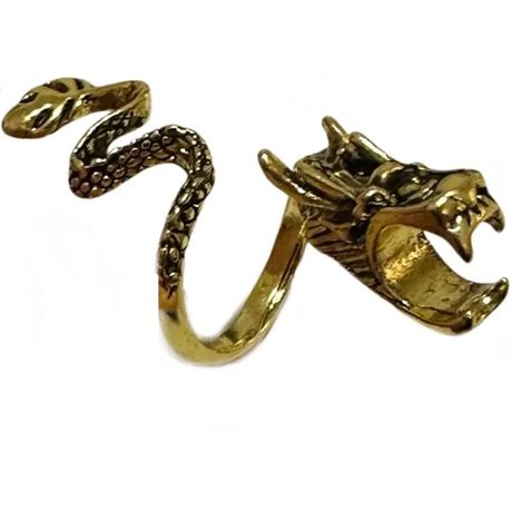 Cigarette Holder Ring, Dragon Shape Cigarette Holder Ring for Women and Men Image