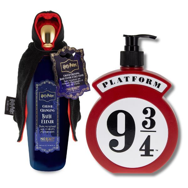 Harry Potter 2Pc Set - Colour Change Bath Elixir &amp; Platform 9 3/4 Hand Wash