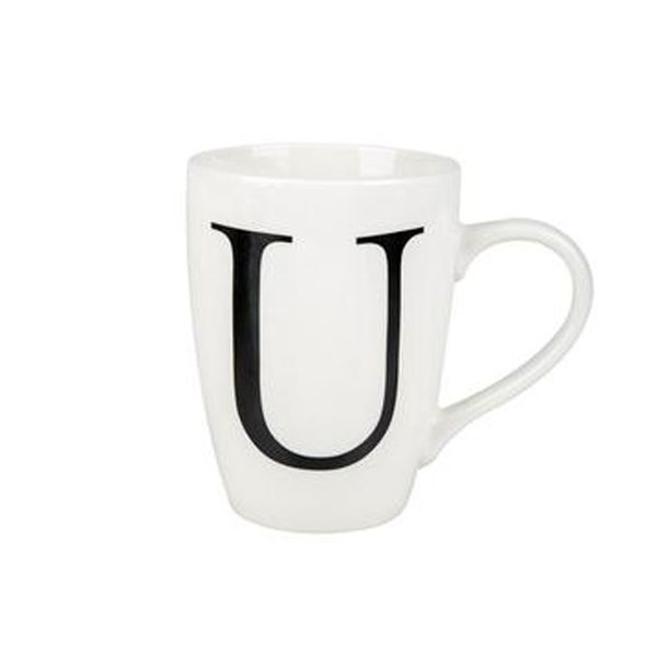 Mug Daily Tall Letter U (1-Individual Mug)