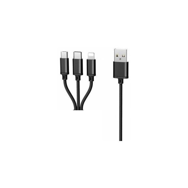 Classic 3 In 1 USB Cable RC-131th Super Fast Charging Cable
