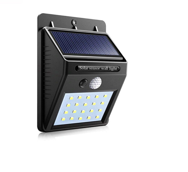 Solar Powered Motion Sensor Light