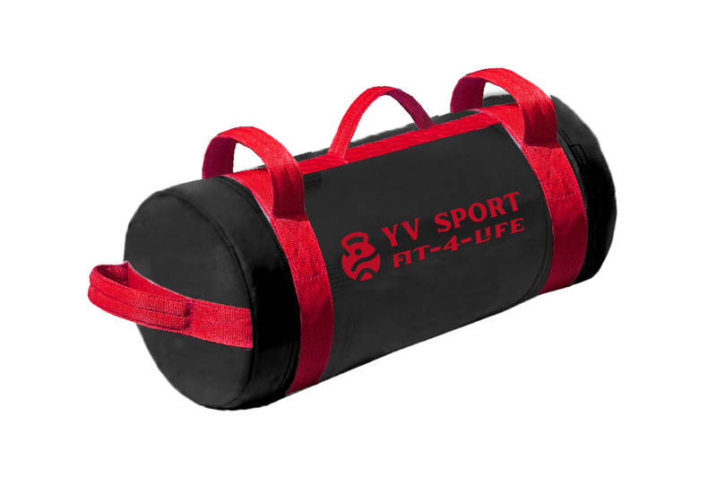 Gym Sand Bag/ Core Bag With Red Handles 25 and 27.5kg