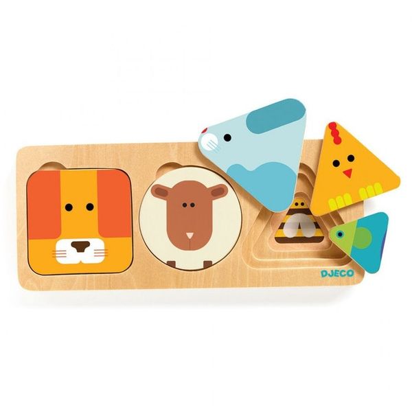 Djeco Animal Basic Education Puzzle
