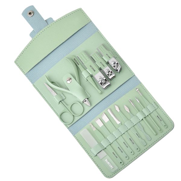 Nail Clippers Manicure &amp; Pedicure Tools Nail Tools - Stainless Steel 16 Pcs