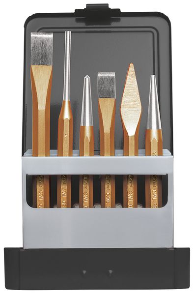 Gedore Red 6pc Chisel &amp; Punch Set