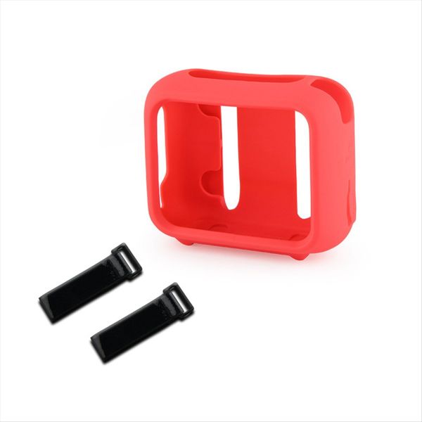 Txesign Portable Silicone Case for Jbl Go 4 Protective Cover Red