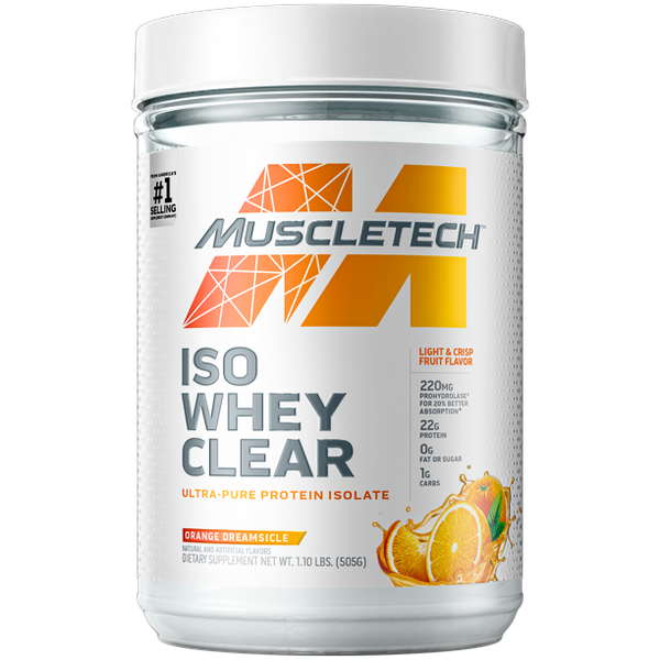 MuscleTech Iso Whey Clear Orange Dreamsicle - 1.10lbs (505g)
