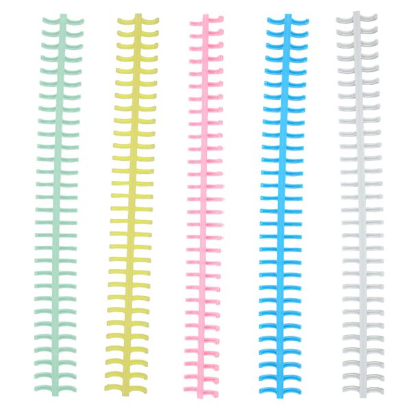 Craft Stationery Book Binding 30 Hole Spine Rings Set of 5(12mm)