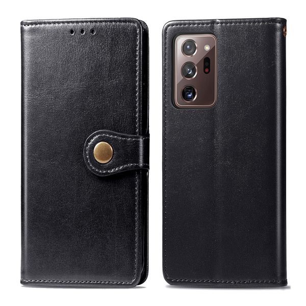 Flip Leather Phone Case Compatible with Samsung Galaxy Note20 Ultra