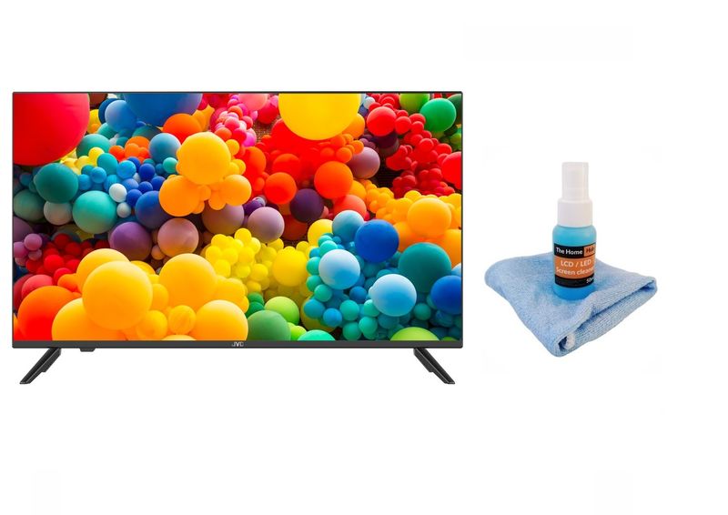 JVC 40" Full HD LED Smart TV LT-40N5115A11 + Home Hub LCD Screen Cleaner