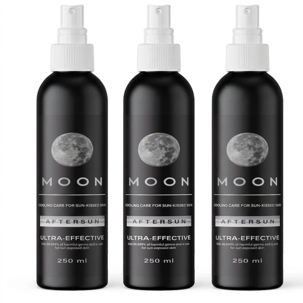 HOCl Soothing Moon Aftersun (Pack of 3 x 250ml Bottles)