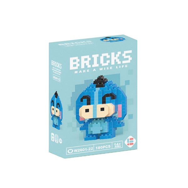 Bricks - Mini Figure Disney Winnie the Pooh Eeyore Building Blocks