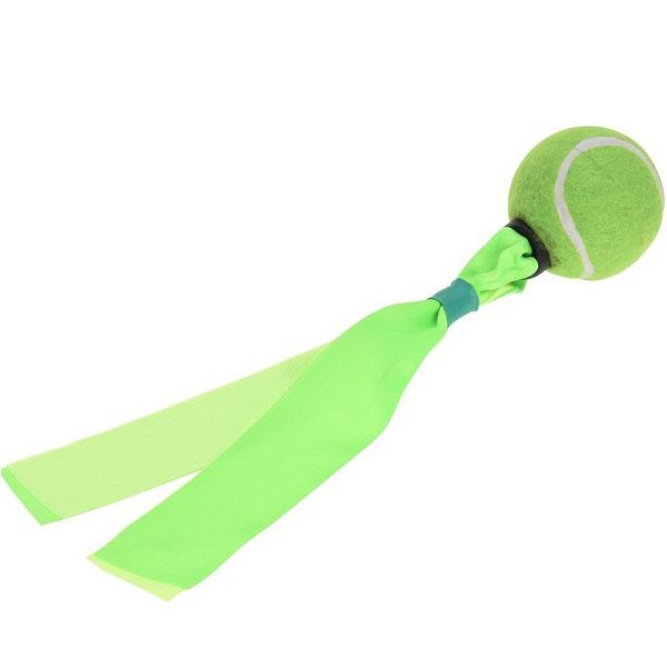 Dogs Collection - Toy Tennisbal with Peep - Green
