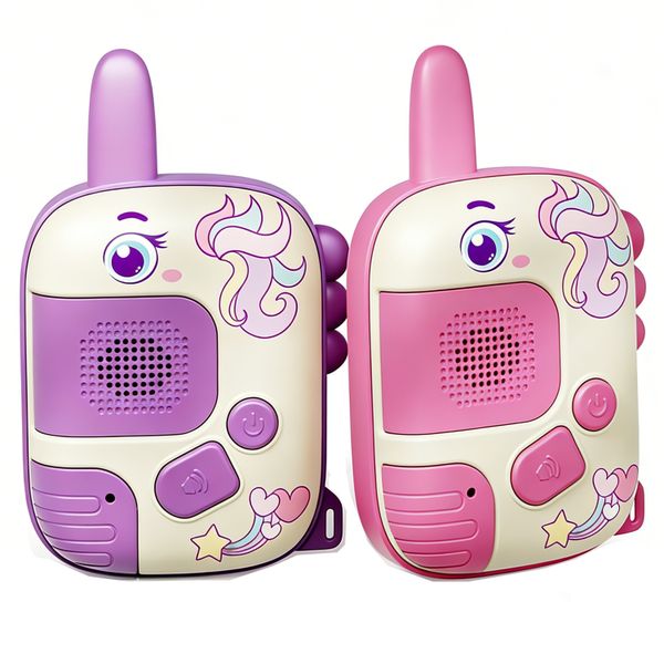 Girls Toys 2 Pack Walkie Talkies - Unicorn Gifts for Girls
