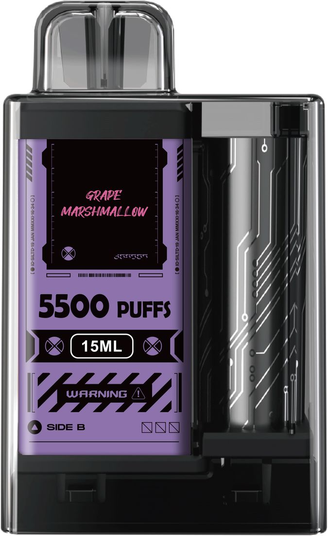 New Vapengin Disposable Vape 5500 Puffs Grape Marshmallow Flavour | Buy ...