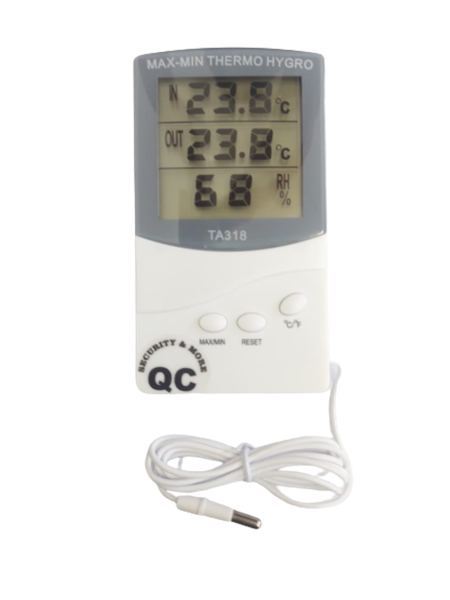 Security and more Hygrometer - Indoor / Outdoor Hygro-thermometer