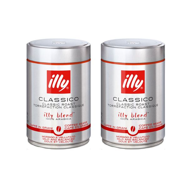illy Coffee Beans - Regular 100% Arabica Blend - Medium Roast - 2 X 250g