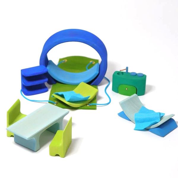 Grimm's Mobile Home Blue