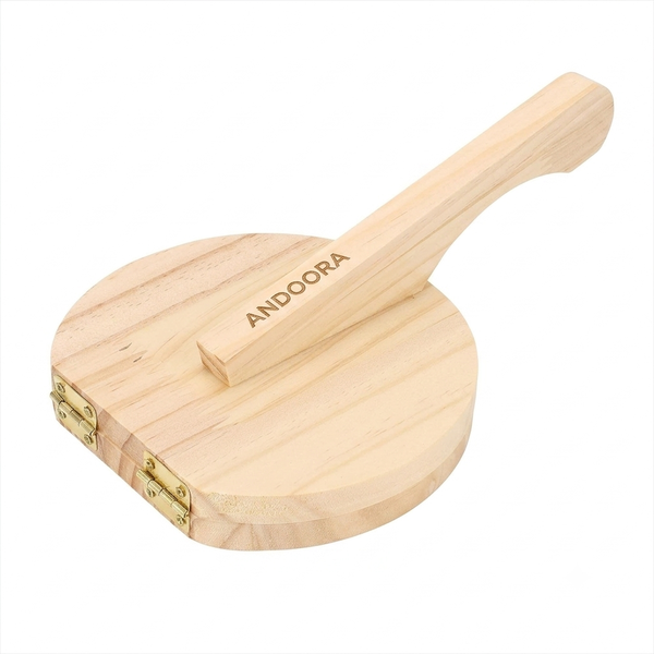 Andoora Wooden Dough Press-Pack of 4