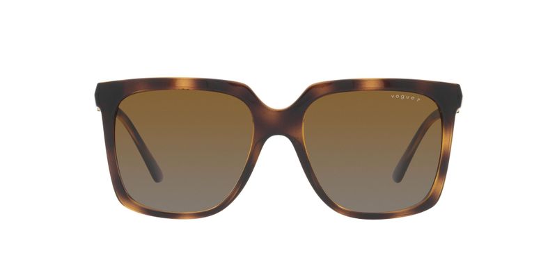 Vogue - Woman Square Sunglasses - Dark Havana